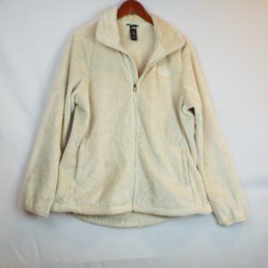 The North Face Pumori Fleece Jacket - Women's full zip Cream Color Size XL